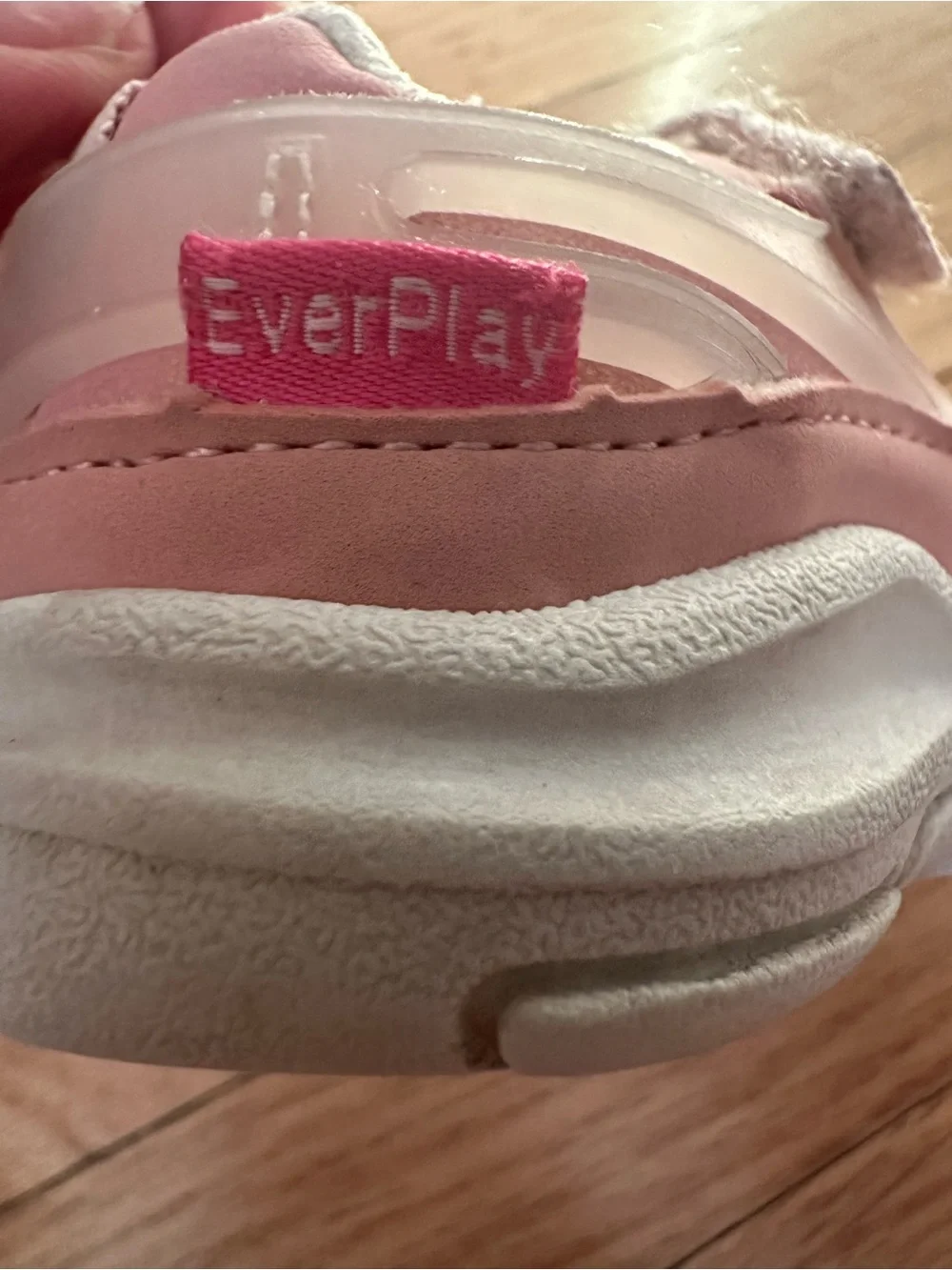 OshKosh B'gosh Light Pink Velcro Sneakers for Kids
